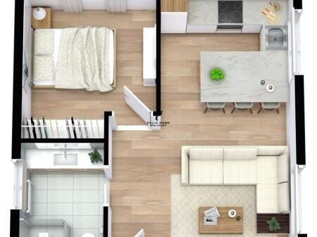 APARTMENT FOR SALE 1+1 KODRA E DIELLIT 75,000 EURO