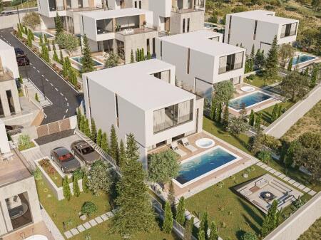 Villa 3+1+3 with swimming pool For Sale in Farkë, Milord Residence