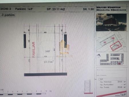 2 Parking Spaces for Sale, Mirabela Complex – Xhamllik, 32,000 Euro