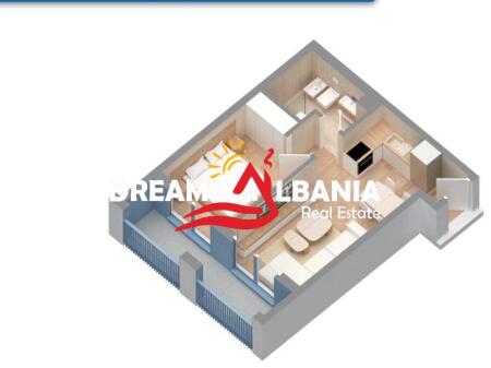 Apartament 1+1 ne shitje , Fresk (ID 41111120)