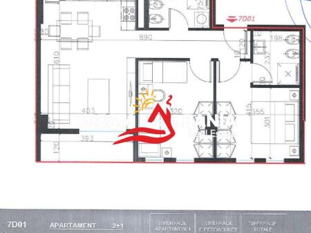 Apartment 2+1+2 For Sale At Univers City (ID 41212031)