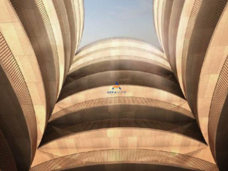 SPACE FOR RENT 540M2 "GOLDEN TOWER,MINE PEZA" 5000 EURO.