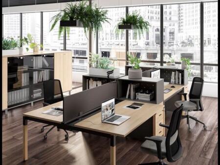OFFICE FOR RENT 75M2 CEILING 1000 EURO
