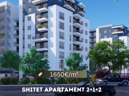 Appartamento 2+1+2 in vendita in Via Dritan Hoxha!
