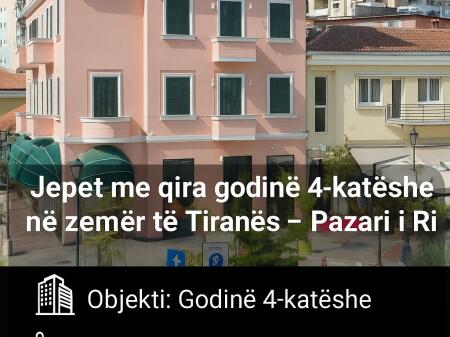 Hotel in Affitto - Pazar i Ri, Tirana