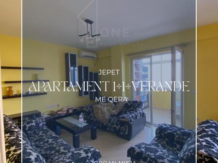Apartament 1+1+verande me qera