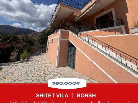 Shitet Vilë me Truall në Borsh – Mundësi Unike Investimi