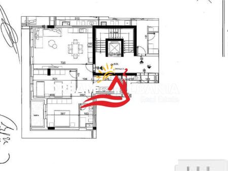 2+1 apartment for sale on Elbasanit Street near Sofra e Ariut in Tirana (ID 41211818)