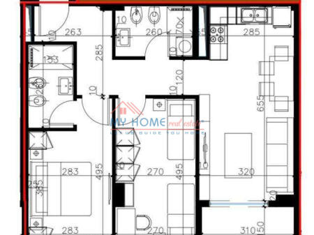 Apartament 2+1+2 poste parkimi ne Shitje te Univers City Tirane