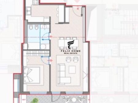 SHITET APARTAMENT 1+1 ZOGU ZI 270.000 EURO