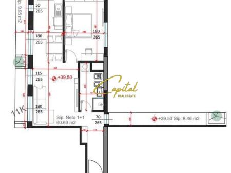 FOR SALE APARTMENT 1+1 FORMER AVIATION FIELD 135,000 EURO