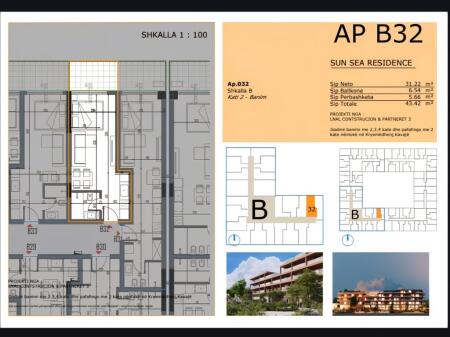 VENDESI UNO STUDIO NELLA RESIDENZA PIÙ NUOVA A GOLEM, SUN SEA RESIDENCE!! POSSIBILITÀ DI PAGAMENTO A RATE!!