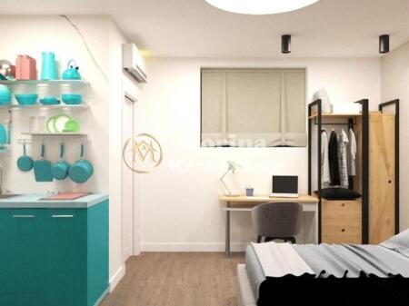 Studio for Rent, Fortuzi Street, 450 euros/month