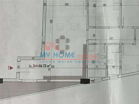 Apartament 3+1 ne Shitje Paskuqan ne Tirane