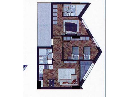 Apartment 2+2+1 in the Colonnade Residence – Laprakë