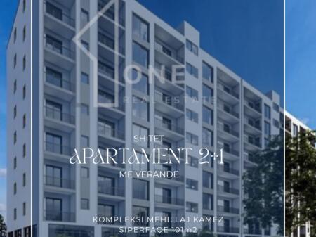 Shitet apartament 2+1+VERANDE KAMEZ