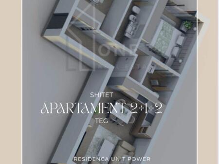 SHITET APARTAMENT 1+1 TEG