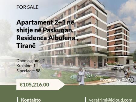 APPARTAMENTO IN VENDITA A PASKUQAN RESIDENZA ALBULENA