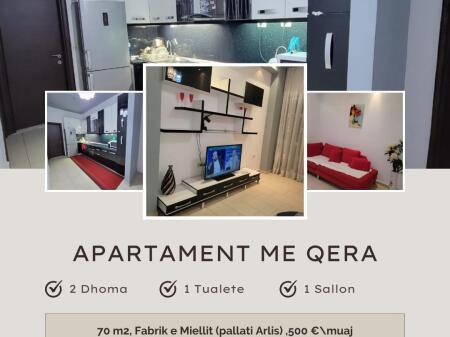 📍 Apartment 2+1 for rent – near the Flour Factory, Tirana
