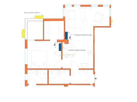 Apartament ne Shitje 1+1, Mine Peza