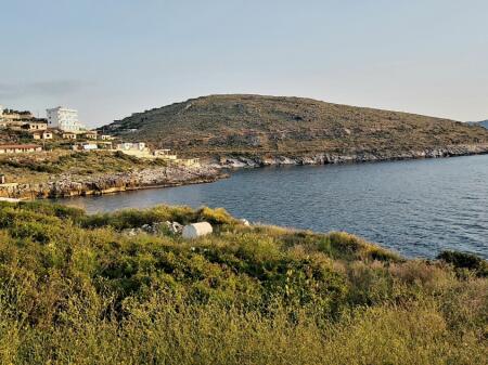 land for sale in Saranda on the seaside