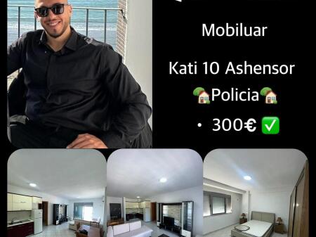 Rent Apartment System 2+1+Balcony 📍Durres Police