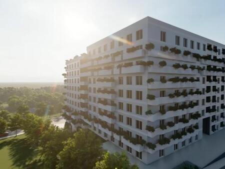 APARTAMENT NE SHITJE 1+1 TE ALUNA REZIDENC PASKUQAN TIRANE