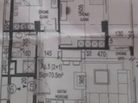 VENDESI APPARTAMENTO 2+1 YZBERISHT 116.000.000 LEKE