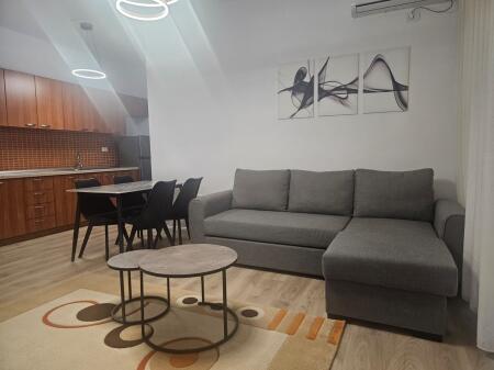For rent, 1+1 Apartment, Ali Demi, New building with elevator, Tirana.