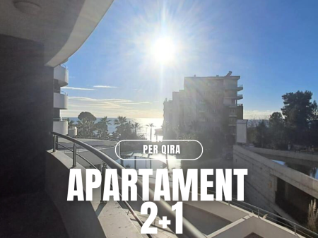 Me Qira – Apartament 2+1 në White Hill Residence, Durrës pamje deti