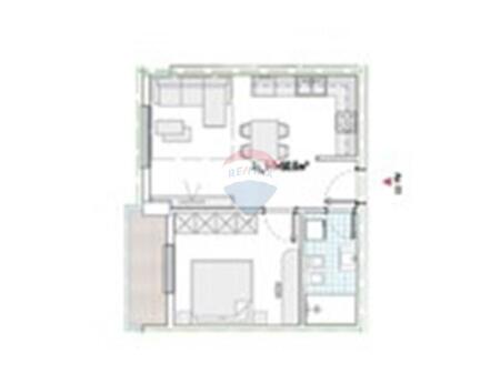 Apartament 1+1 per shitje ne Paskuqan