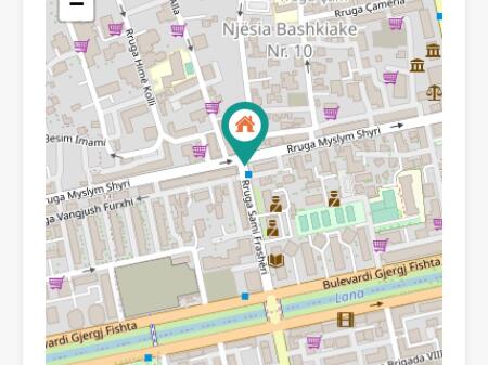 Office for rent in the Myslym Shyri area near Albtelecom in Tirana (ID 4261367)