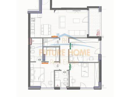 Shitet, Apartament 3+1+2, Forest Residence