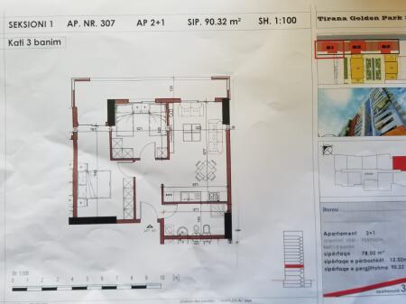Apartment 2+1 Golden Park Residence 3 for sale