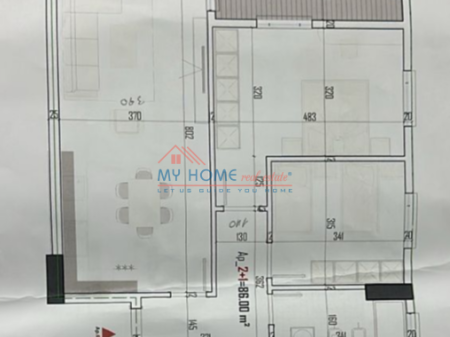 Apartament 2+1 ne Shitje ne Paskuqan