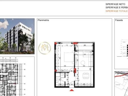 Sale, Apartment 1+ 1, In Kamez, Price 113300 Euro