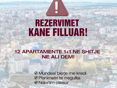 12 Apartments 1+1 for sale in Ali Dem