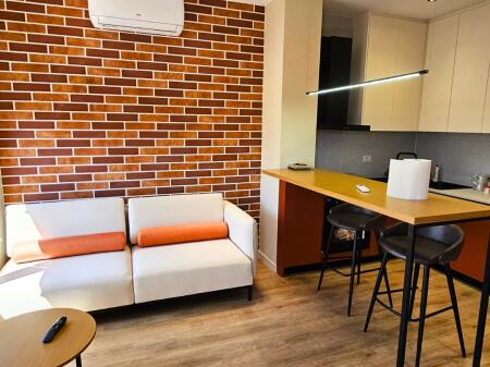 At the Train Station, a Furnished 1+1 Apartment is for Rent!