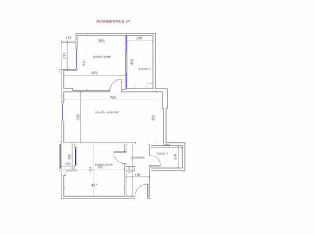 SHITET APARTAMENT 2+1+2 ISH PARKU 268.000 EURO