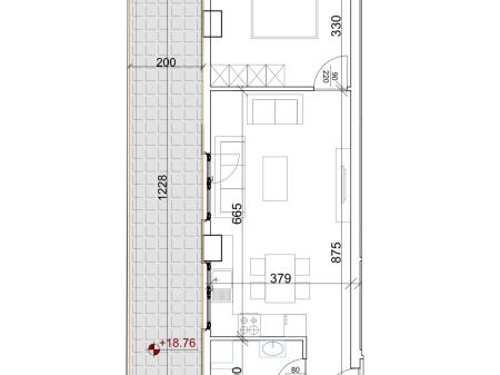 shitet apartament tek AURA 1+1