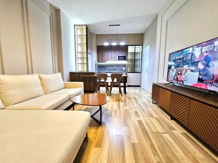 For Rent: 1+1📍Square 21 (Kavaja St.) - 690€ - 75m² - Furnished by Architect✨