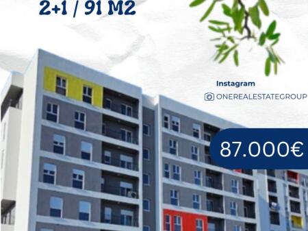 FOR SALE APARTMENT 2+1 UNIVERS CITY 87000€