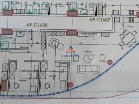 SHITET APARTAMENT 3+1+VERANDE "EKSPOZITA BUILDING, ISH EKSPOZITA" 619.500 EURO