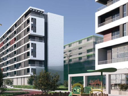 VENDESI APPARTAMENTO 2+1+2 COMPLETATO UNIVERS CITY