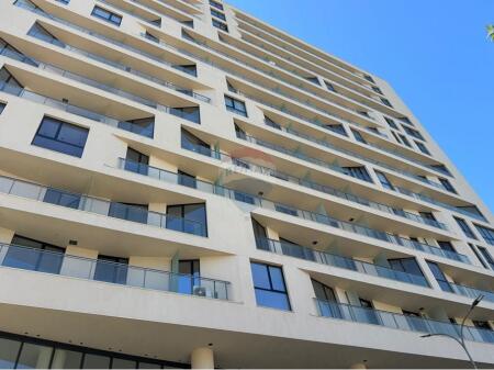 On Mine Peza street at Nova Construction, a 1+1 apartment is offered for rent.
