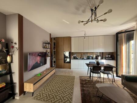 Apartment 2+1+ veranda for rent near Kodra e Diellit at Botaniku residence