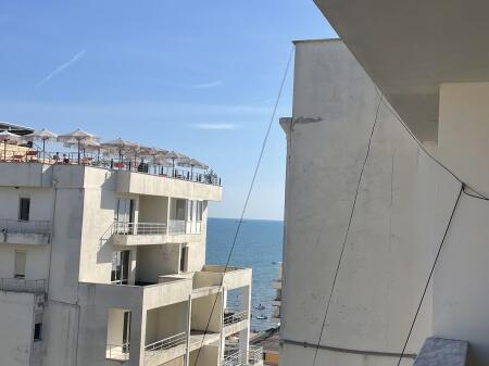 Long-term rental 🏖️ super 1+1 apartment with sea view 🌊 at Rrota Kuqe.