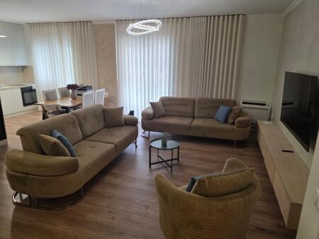 APARTMENT 2+1 + PARKING FOR RENT IN KODRA E DIELLIT