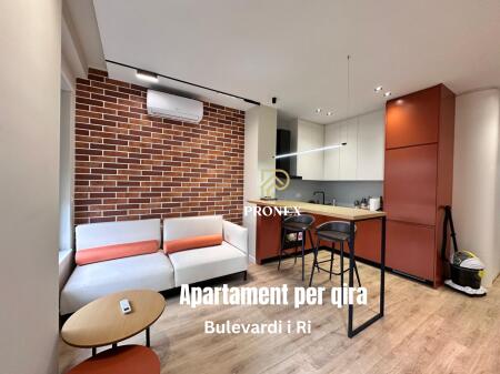 Apartament 1+1 per qira Bulevardi i Ri