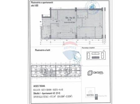 Apartment 2+1 for Sale Access Tirana